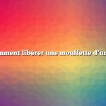 Question : Comment libérer une mouffette d’un piège vivant